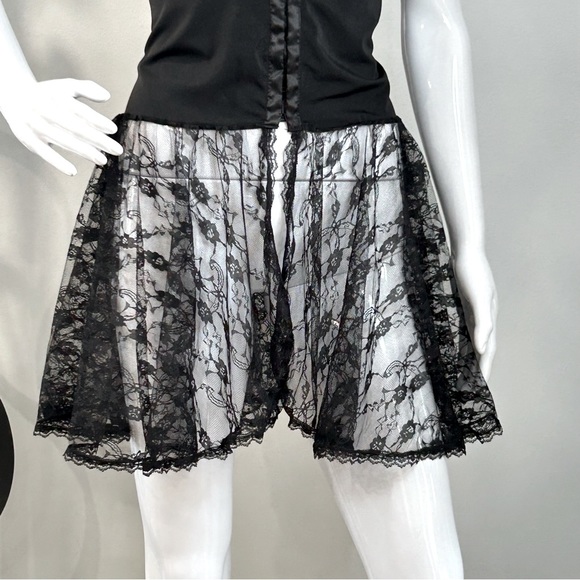 Coquette Corset Waist XL Lace Baby Doll Lingerie - Picture 3 of 15